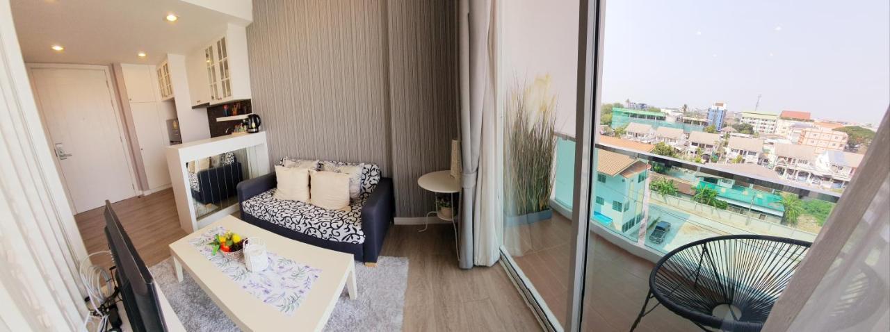 Sweet Seaview Flr6 With Toproop Pool Flr7 At The Blux Bangsaen Esterno foto