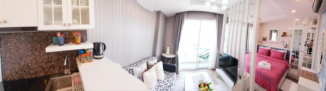 Sweet Seaview Flr6 With Toproop Pool Flr7 At The Blux Bangsaen Esterno foto
